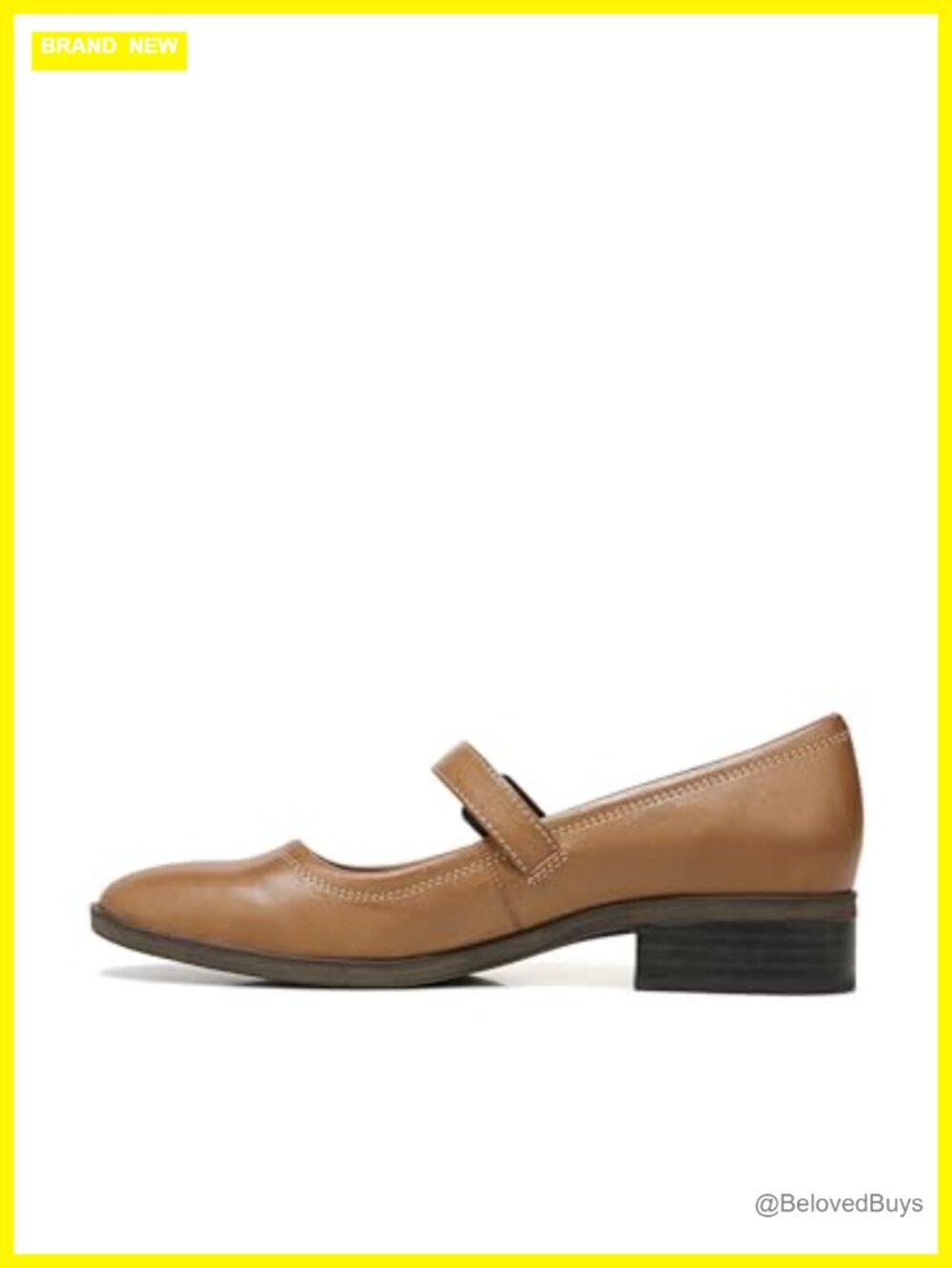 SOUL Naturalizer Ramona Mary Jane Flats Adjustable Strap Block Heel